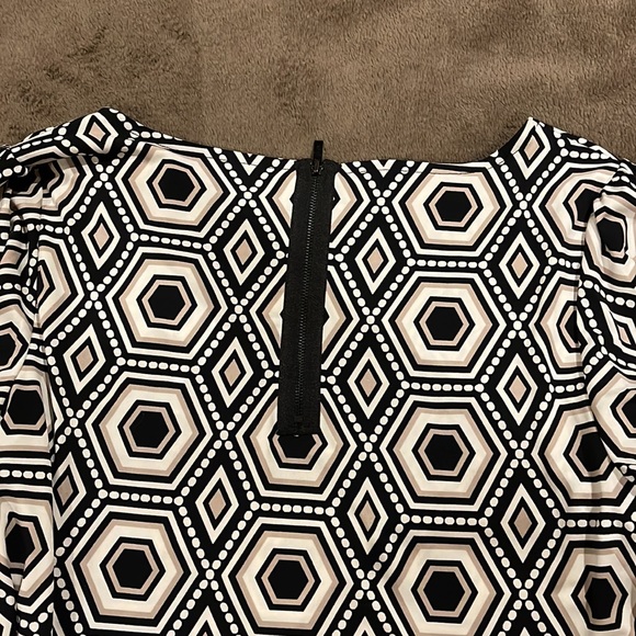 Alfani petite long sleeve flowy dress blouse - Picture 6 of 8